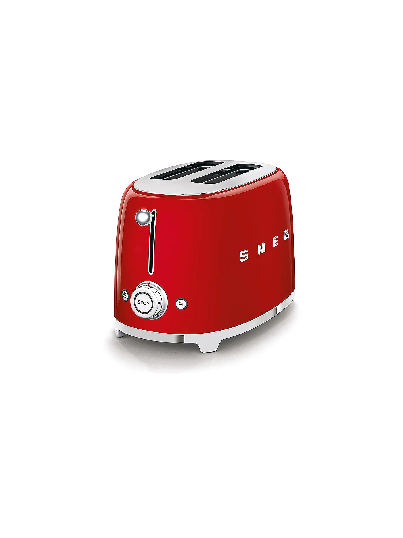 SMEG | 2 Schlitz Toaster 50‘s Retro Style Rot TSF01RDEU | 
